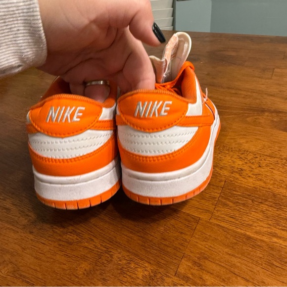 Nike Dunk Low Retro SP "Syracuse" orange white sneaker Skateboard SB size 6.5 - Picture 4 of 12